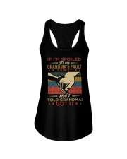 GRANDDAUGHTER - VINTAGE - IT'S MY GRANDMA FAULT Ladies Flowy Tank thumbnail