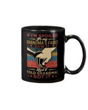 GRANDDAUGHTER - VINTAGE - IT'S MY GRANDMA FAULT Mug thumbnail