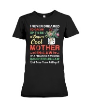 A SUPER COOL MOTHER-IN-LAW - PROTEA - VINTAGE Premium Fit Ladies Tee thumbnail