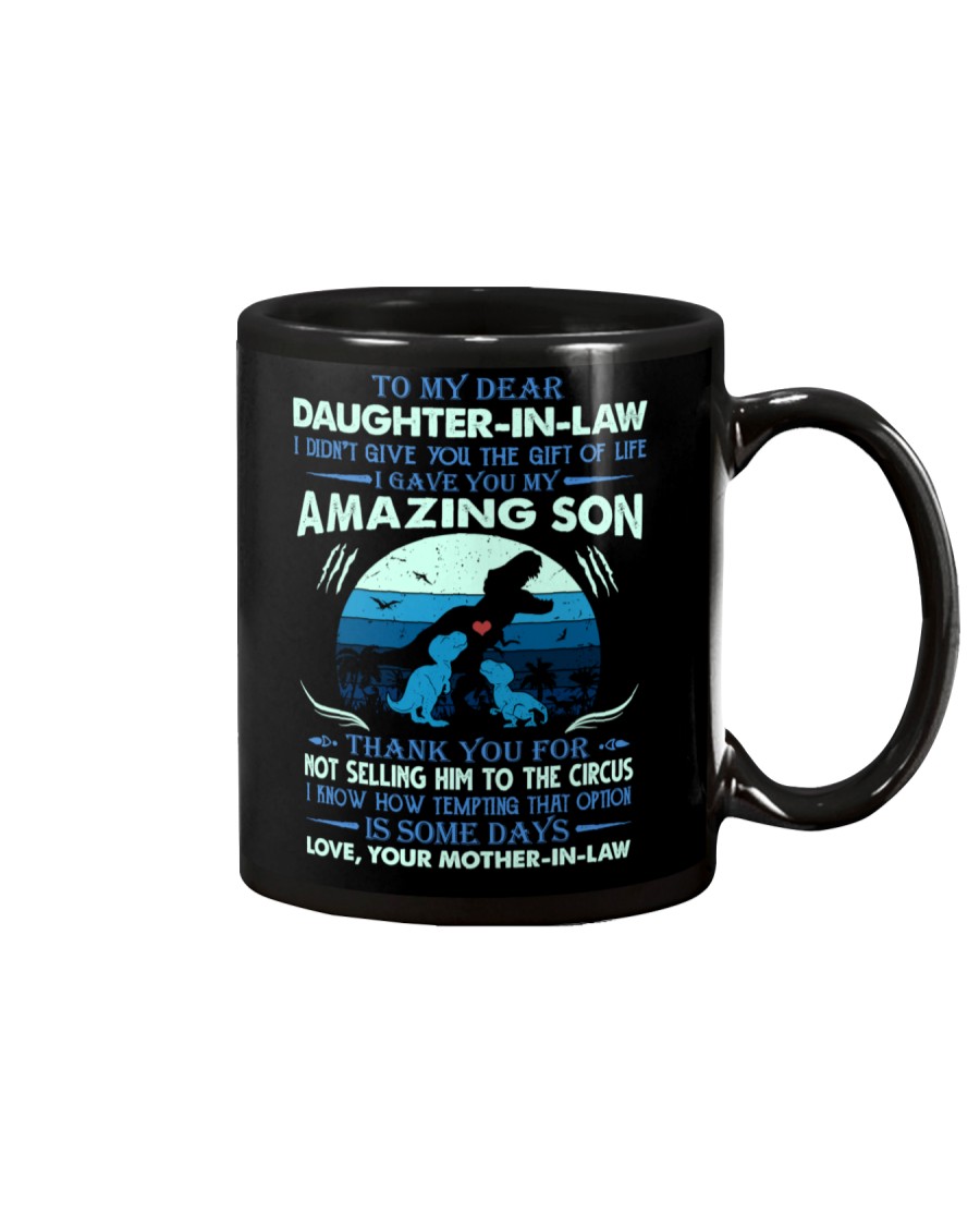 MUG - TO MY DAUGHTER-IN-LAW - T REX - CIRCUS Mug