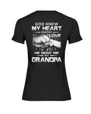 Granddaughter and Grandson - God Knew My Heart Premium Fit Ladies Tee tile