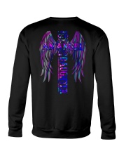 Dad Daughter - Cross - I Asked God For An Angel Crewneck Sweatshirt tile