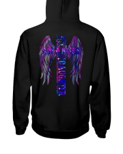 Dad Daughter - Cross - I Asked God For An Angel Hooded Sweatshirt tile