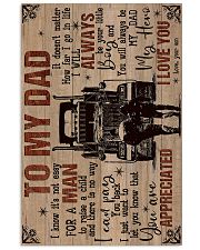 To My Dad - Trucker - Poster 16x24 Poster front