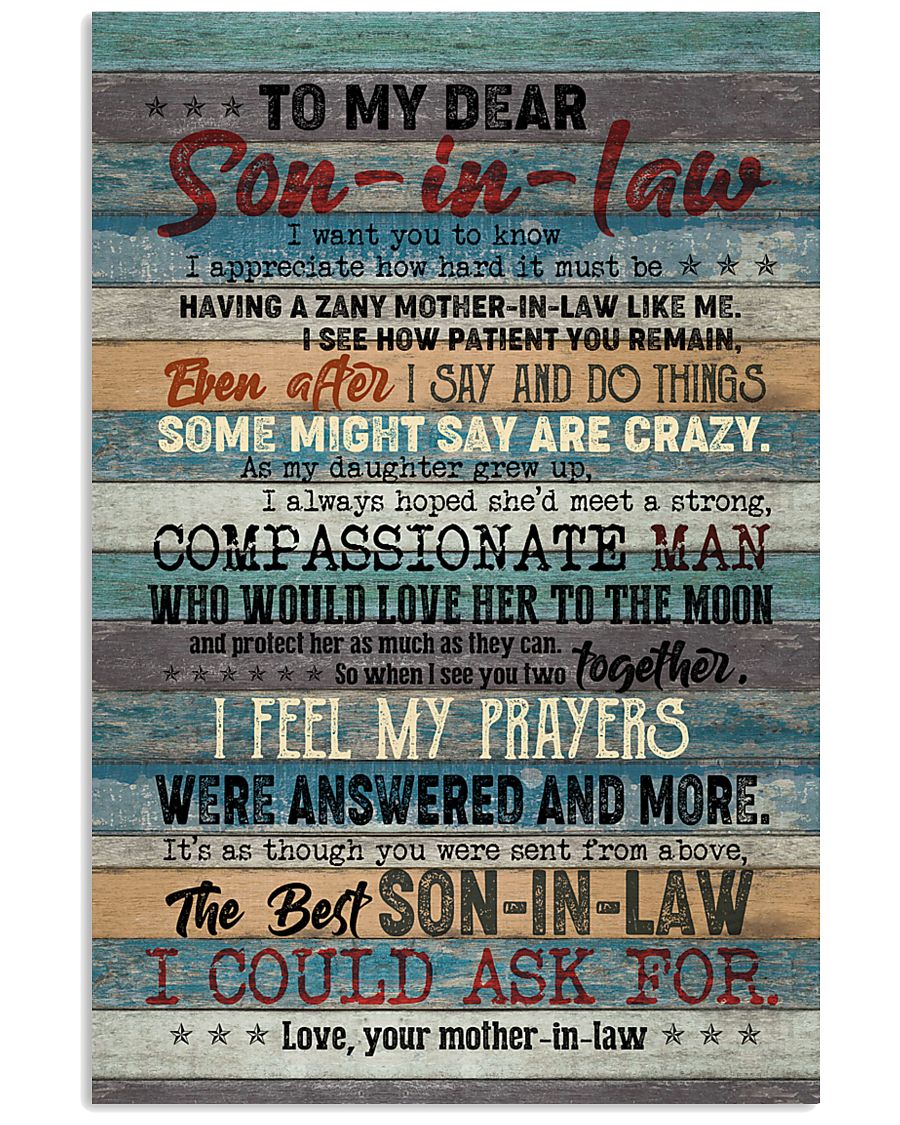 SON-IN-LAW - VINTAGE - I SEE YOU TWO TOGETHER 16x24 Poster