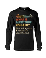 AUNTITUDE - YOU WILL FIND OUT Long Sleeve Tee thumbnail