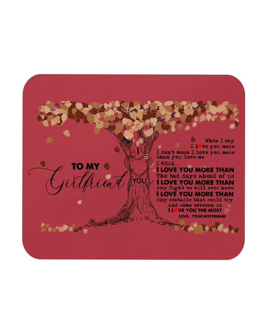 TO MY GIRLFRIEND Mousepad