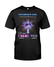 Angel - Grandpa - I Wish God Didn't Need You Classic T-Shirt front