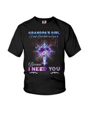 Angel - Grandpa - I Wish God Didn't Need You Youth T-Shirt tile