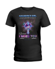 Angel - Grandpa - I Wish God Didn't Need You Ladies T-Shirt tile