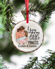 Daughter - You Are My Little Princess Personalized Circle ornament - single (porcelain) aos-circle-ornament-single-porcelain-lifestyles-07