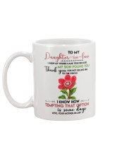 TO MY DAUGHTER-IN-LAW - FLOWER ART - CIRCUS Mug back