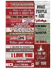 To My Daughter - Christmas - Today Is A Good Day Vertical Poster tile