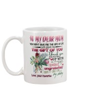 DAUGHTER TO MOM Mug back