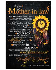 DAUGHTER TO MOTHER-IN-LAW 16x24 Poster front