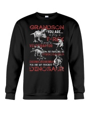 TO GRANDSON - DINOS - FAVORITE Crewneck Sweatshirt thumbnail