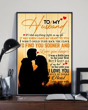 TO MY HUSBAND - COUPLE - I LOVE YOU 16x24 Poster lifestyle-poster-2