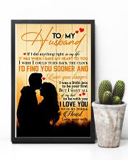 TO MY HUSBAND - COUPLE - I LOVE YOU 16x24 Poster lifestyle-poster-8