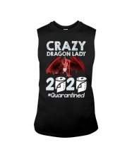 T-SHIRT - CRAZY LADY - DRAGON Sleeveless Tee thumbnail