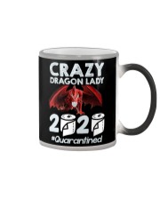T-SHIRT - CRAZY LADY - DRAGON Color Changing Mug thumbnail