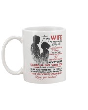 TO MY WIFE - COUPLE - I LOVE YOU Mug back
