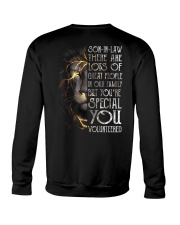 T-SHIRT - SON-IN-LAW - LION - YOU VOLUNTEERED Crewneck Sweatshirt thumbnail