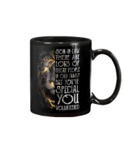 T-SHIRT - SON-IN-LAW - LION - YOU VOLUNTEERED Mug thumbnail