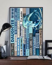 To My Daughter - Dolphin - Life Is Filled 16x24 Poster lifestyle-poster-2