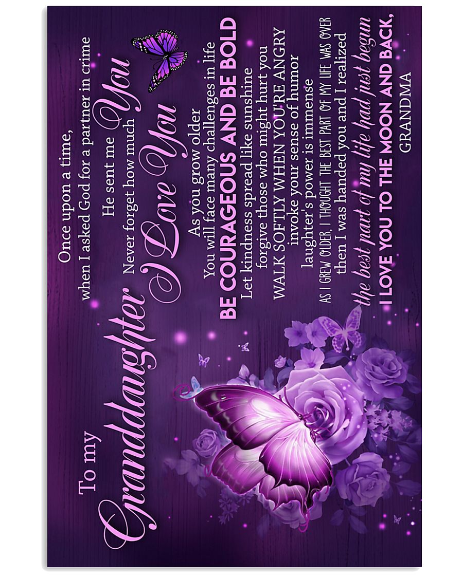 GRANDMA TO GRANDDAUGHTER 16x24 Poster
