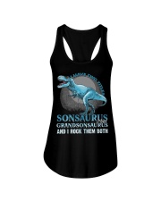 T-SHRT - TO BOYS - T REX - HAVE TWO TITLES Ladies Flowy Tank thumbnail