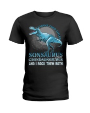 T-SHRT - TO BOYS - T REX - HAVE TWO TITLES Ladies T-Shirt thumbnail