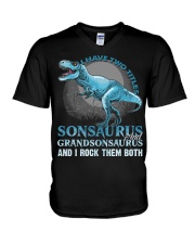 T-SHRT - TO BOYS - T REX - HAVE TWO TITLES V-Neck T-Shirt thumbnail