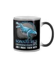 T-SHRT - TO BOYS - T REX - HAVE TWO TITLES Color Changing Mug thumbnail