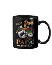 BEING DAD IS HONOR- PAPA IS PRICELESS Mug thumbnail