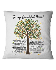AUNT TO NIECE Square Pillowcase thumbnail