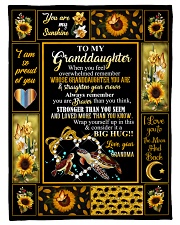 Grandma to Granddaughter - Fleece Blanket Small Fleece Blanket - 30" x 40" front