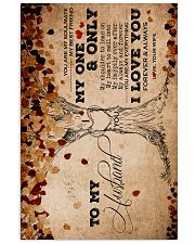 TO MY HUSBAND 16x24 Poster front