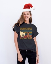 SAURUS - THE MAN - THE LEGEND Classic T-Shirt lifestyle-holiday-crewneck-front-1