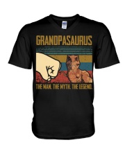 SAURUS - THE MAN - THE LEGEND V-Neck T-Shirt thumbnail