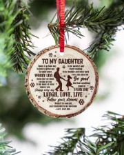 Christmas - To My Daughter - Today Is A good Day Circle ornament - single (porcelain) aos-circle-ornament-single-porcelain-lifestyles-07