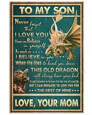 Dragon - Mom To Son - Never Forget That I Love 16x24 Poster front