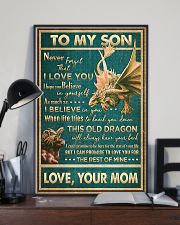 Dragon - Mom To Son - Never Forget That I Love 16x24 Poster lifestyle-poster-2