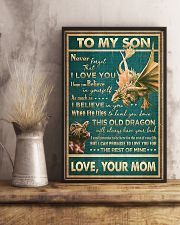 Dragon - Mom To Son - Never Forget That I Love 16x24 Poster lifestyle-poster-3