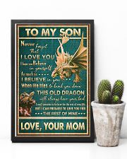 Dragon - Mom To Son - Never Forget That I Love 16x24 Poster lifestyle-poster-8