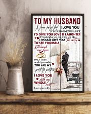TO MY HUSBAND - COUPLE - I LOVE YOU 16x24 Poster lifestyle-poster-3