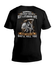 HUSBAND T-SHIRT V-Neck T-Shirt thumbnail