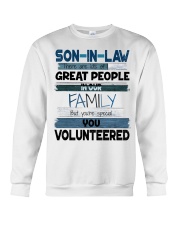 T-SHIRT - SON-IN-LAW - VINTAGE - YOU VOLUNTEERED Crewneck Sweatshirt tile