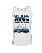 T-SHIRT - SON-IN-LAW - VINTAGE - YOU VOLUNTEERED Unisex Tank tile