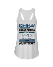 T-SHIRT - SON-IN-LAW - VINTAGE - YOU VOLUNTEERED Ladies Flowy Tank tile
