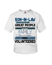 T-SHIRT - SON-IN-LAW - VINTAGE - YOU VOLUNTEERED Youth T-Shirt tile